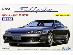 Збірна модель 1/24 автомобіль S15 Silvia Spec R/Aero with Masking Fujimi 03935