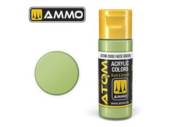 Acrylic paint ATOM Faded Green Ammo Mig 20085