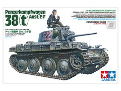 Сборная модель 1/35 Танк Pz.Kpfw.38(t) Ausf. E/F Tamiya 35369
