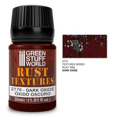 Акрилова текстура для ефектів іржі Rust Textures - DARK OXIDE RUST 30 мл GSW 2779