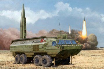 Збірна модель 1:35 ракетний комплекс SS-23 Spider Tactical Ballistic Missile Hobby Boss 85505