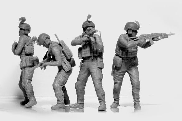 Figures 1/35 Airborne assault troops of the Armed Forces of Ukraine "Always the first" ICM 35754