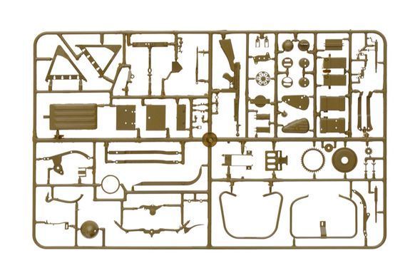 Сборная модель 1:9 мотоцикла WLA 750 Italeri 7401