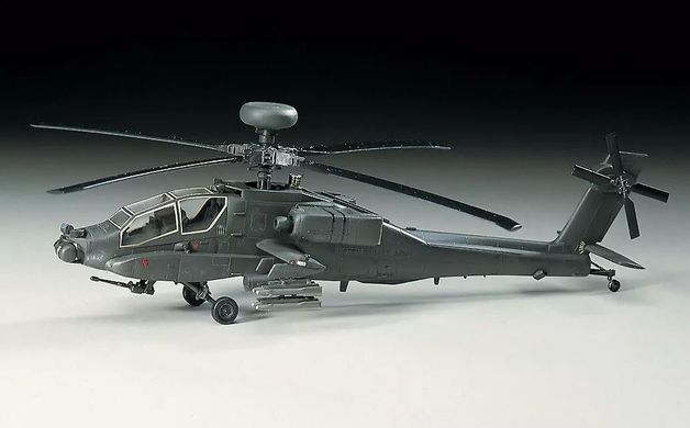 Сборная модель 1/72 вертолет AH-64 Apache Longbow Hasegawa 00536