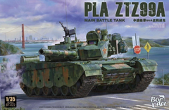 Assembled model 1/35 tank PLA ZTZ99A Chinese Main Battle Tank Border Model BT-022