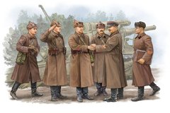 Збірна модель 1/35 фігури радянська артилерія – командирська інспекція Trumpeter 00428