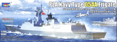 Assembled model 1/700 warship PLA Navy Type 054A FF Trumpeter 06727