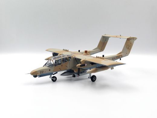 Сборная модель 1/48 самолет OV-10D+ Bronco, Американский ударный самолет ICM 48301