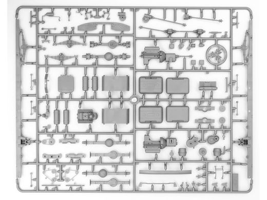 Збірна модель 1/35 Чорнобиль#2. Вогнеборці (АЦ-40-137А, 4 фігури та підставка для діорами з фоном) ICM 35902