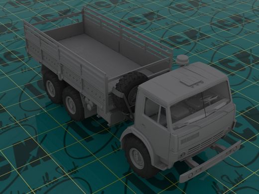 Збірна модель 1/35 військова вантажівка Камаз-4310 /KamAZ 4310 ICM 35001