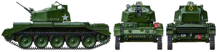 Збірна модель 1/48 Британський хрестоносець Mk.III Зенітний танк Mk.III Tamiya 32546