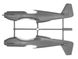 Сборная модель 1/48 самолет Мустанг Р-51А, американский истребитель 2 Мировой войны ICM 48161