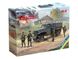 Assembled model 1/35 truck with figures G7107 in German service with infantry ICM 35588