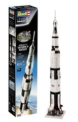 Сборная модель космического корабля Apollo 11 Saturn V Rocket 50th Anniversary Moon Landing Revell 03704 1:96