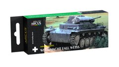 Набор акриловых красок Wehrmacht Fall Weiß Arcus A2099