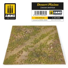 Коврик для имитации пустынных равнин Desert Plains Ammo Mig 8486