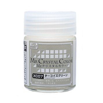 Mr. Crystal Color Turquoise Green 18 m Mr. Hobby XC-07 Pearl Paint