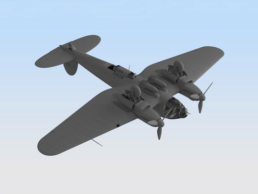 Kit 1/48 He 111H-16, German World War II bomber ICM 48263
