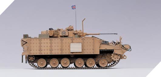 Assembled model 1/35 BMP WARRIOR MCV "IRAQ 2003" Academy 13201