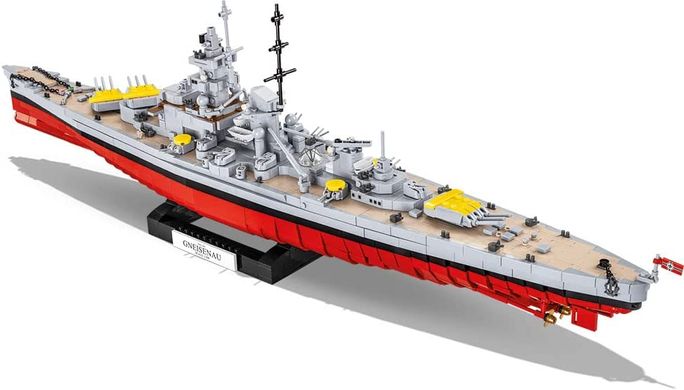мУчебный конструктор корабль German Battleship Gneisenau - World War II COBI 4835