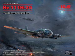 1/48 He 111H-20 World War II German Bomber Kit ICM 48264