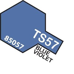 Аэрозольная краска TS57 Фиолетово-синий (Pearl White Gloss) Tamiya 85057