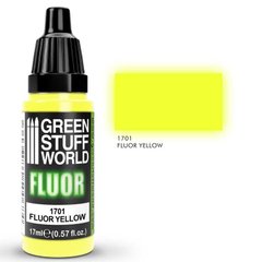 Fluorescent acrylic opaque paint Fluor Paint YELLOW 17 ml GSW 1701
