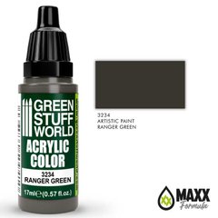 Акрилова фарба непрозора RANGER GREEN з матовим покриттям 17 мл GSW 3234