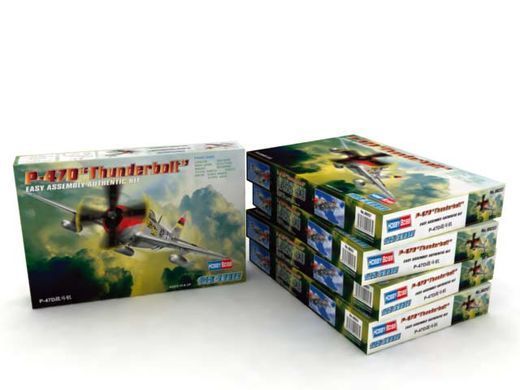 Збірна модель 1:72 літак P-47D ''Thunderbolt' Hobby Boss 80257