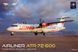 Сборная модель самолета ATR-72-600 авиакомпании Wings Air в масштабе 1:144, X-Scale X144013