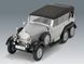 Збірна модель 1/72 G4 (виробництва 1935 р.) з м'яким дахом, Німецький легковий автомобіль 2 Світової війни, складання без клею. ICM 72472