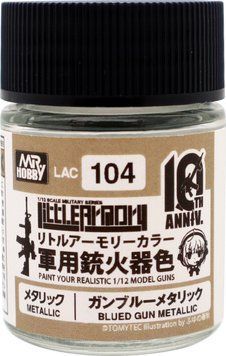Mr.Color Nitro Paint (18 ml) Little Armory 10th Anniversary Color Blued Gun Metallic Mr.Hobby LAC104