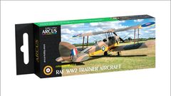 Набір акрилових фарб Arcus A3014 RAF WW2 Trainers