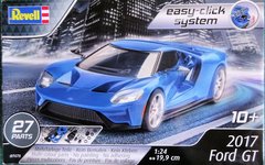 Assembled model 1/24 car 2017 Ford GT Easy-Click Revell 07678