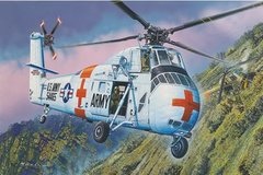 Сборная модель 1/48 вертолет CH-34 US ARMY Rescue Trumpeter 02883