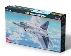 Збірна модель 1/72 літак F-22 'Advanced Fighter' MisterCraft F06