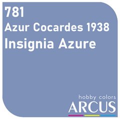 Эмалевая краска Azur Cocardes 1938 (Insignia Azur) Arcus 781