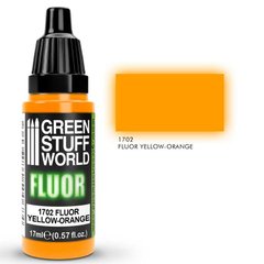 Fluorescent acrylic opaque paint Fluor Paint YELLOW-ORANGE 17 ml GSW 1702