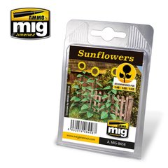 Макетные цветы Подсолнечники Sunflowers Ammo Mig 8458