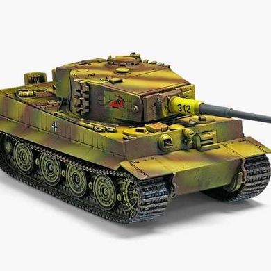 Сборная модель 1/35 танк Tiger I, поздняя версия Academy 13314