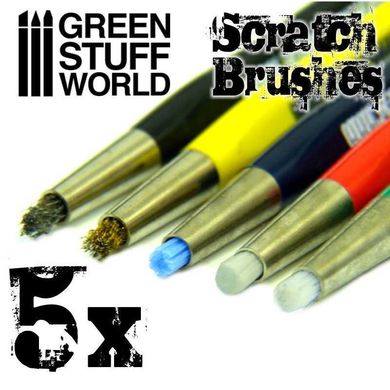 Green Stuff World 1650 Scratch Brush Set
