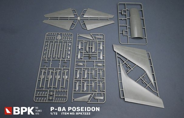 Сборная модель 1/72 самолет P-8A "Poseidon" BPK 7222