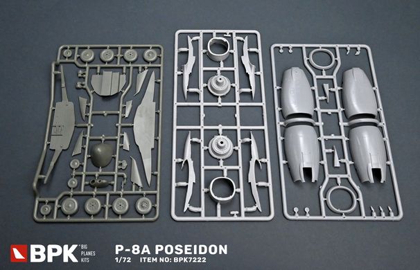 Assembled model 1/72 aircraft P-8A "Poseidon" BPK 7222