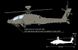 Сборная модель 1/72 вертолет British Army AH-64D "Afghanistan" Academy 12537