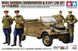Фігури моделей WWII Russian Commanders & Staff Car Set (w / 4 figures) Tamiya 25153 1:35