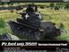 Assembly model 1:35 tank Pz.bef.wg.35(t) "German Command Tank" Academy 13313