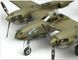 Assembled model 1/48 aircraft P-38F "Glacier Girl" Academy 12208