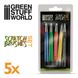 Green Stuff World 1650 Scratch Brush Set