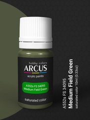 Acrylic paint FS 34095 Medium Field Green Arcus A552
