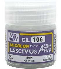 Фарба для фігур Mr. Color Lascivus Icey White / Крижаний білий (10 ml) (глянцевий) CL106 Mr.Hobby CL